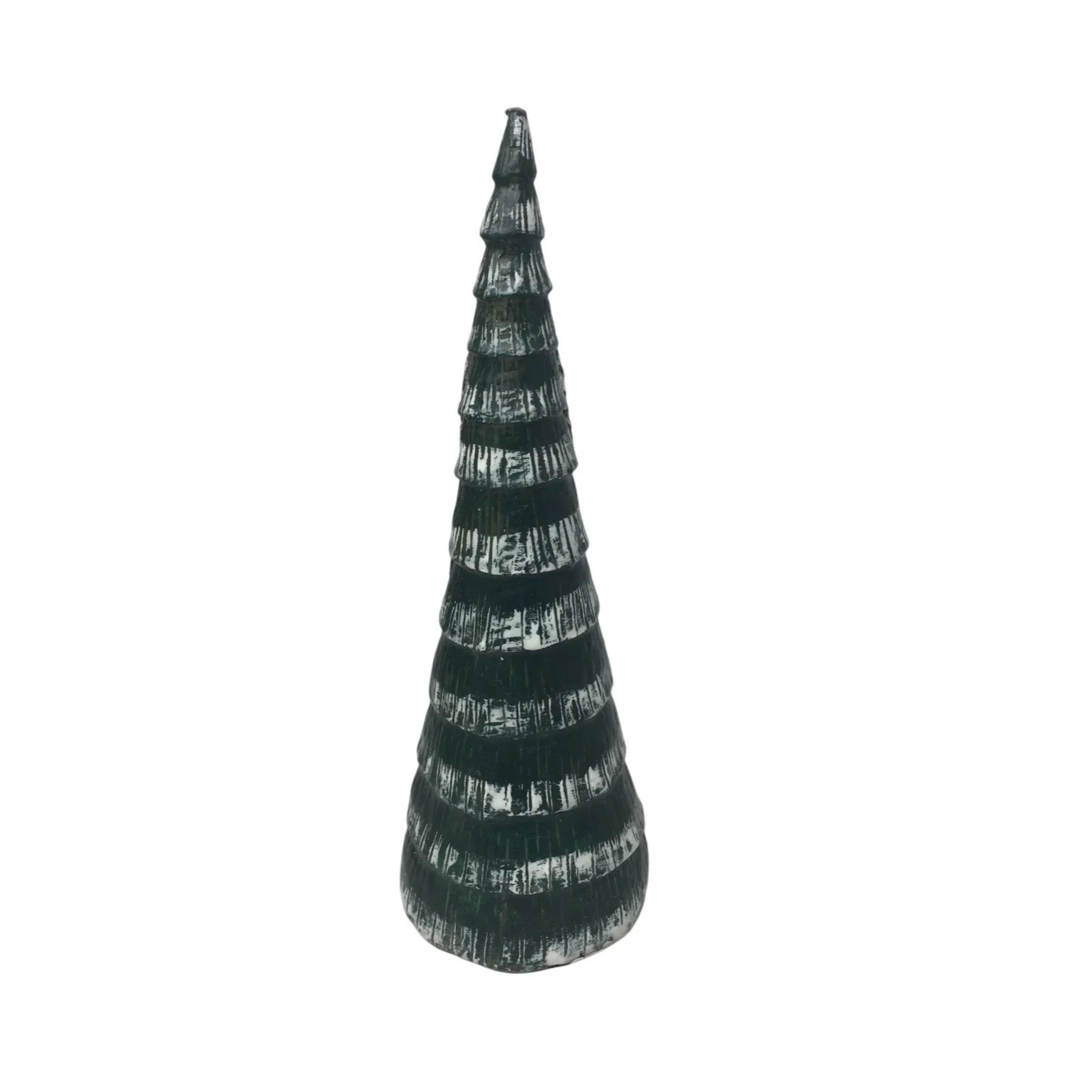 Vintage 9.5'' Tall Christmas Tree Santa Holiday Candle - A+ Stuff