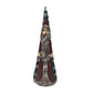 Vintage 9.5'' Tall Christmas Tree Santa Holiday Candle - A+ Stuff