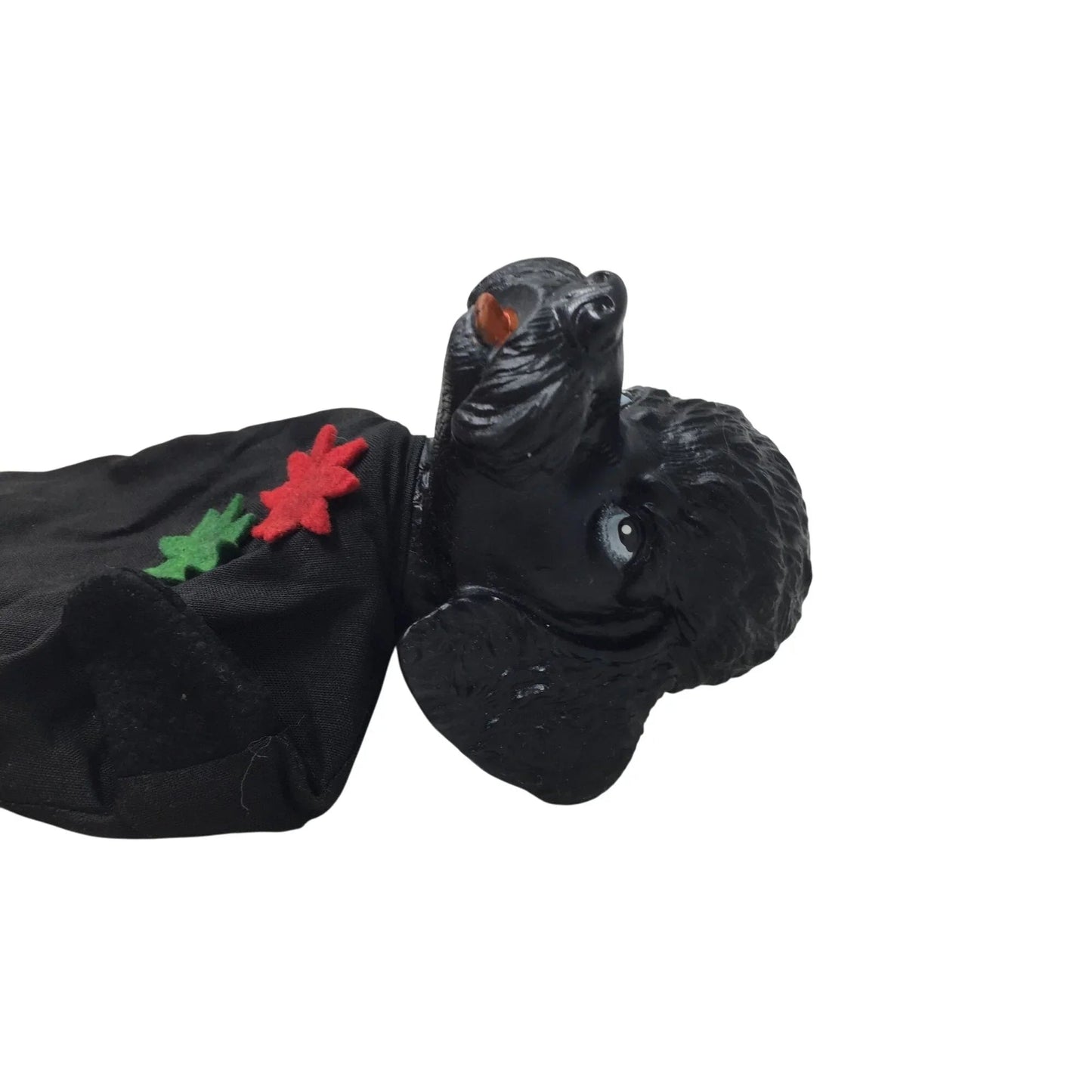 Vintage ''A Gregor Original'' Black Poodle Hand Puppet - a gregor original - Puppets & Marionettes - A+ Stuff