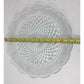 Vintage Anchor Hocking Wexford Clear Glass Round Serving Platter/Plate - A+ Stuff - Plates - A+ Stuff