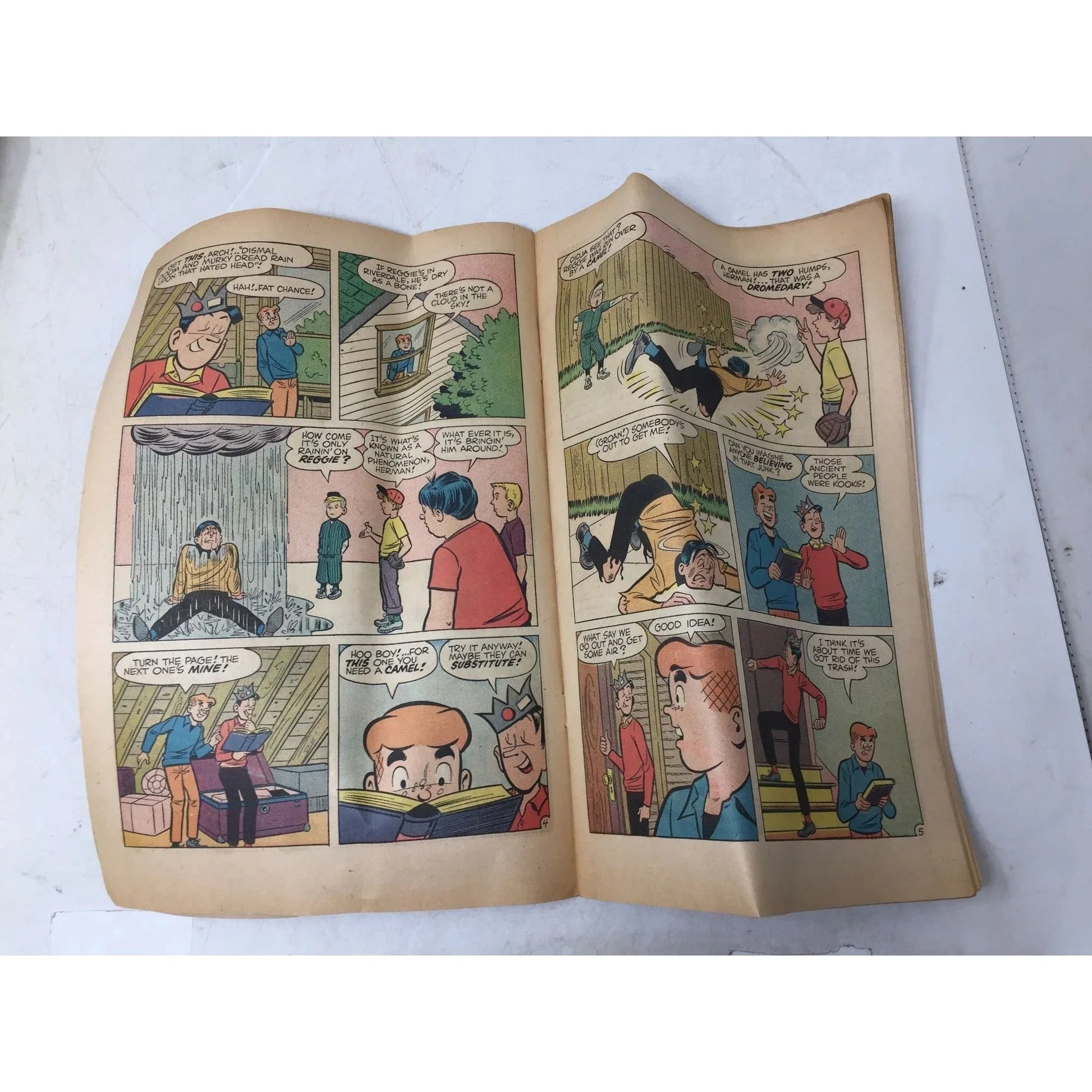 Vintage Archie Series Comic Book ''Laugh'' (Jan 1967) - A+ Stuff - comic book - A+ Stuff
