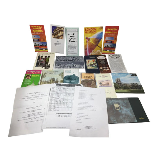 Vintage Assorted Lot of Tourists Maps, Brochures, Guides, Pamphlets, Etc... - A+ Stuff - Collectibles - A+ Stuff