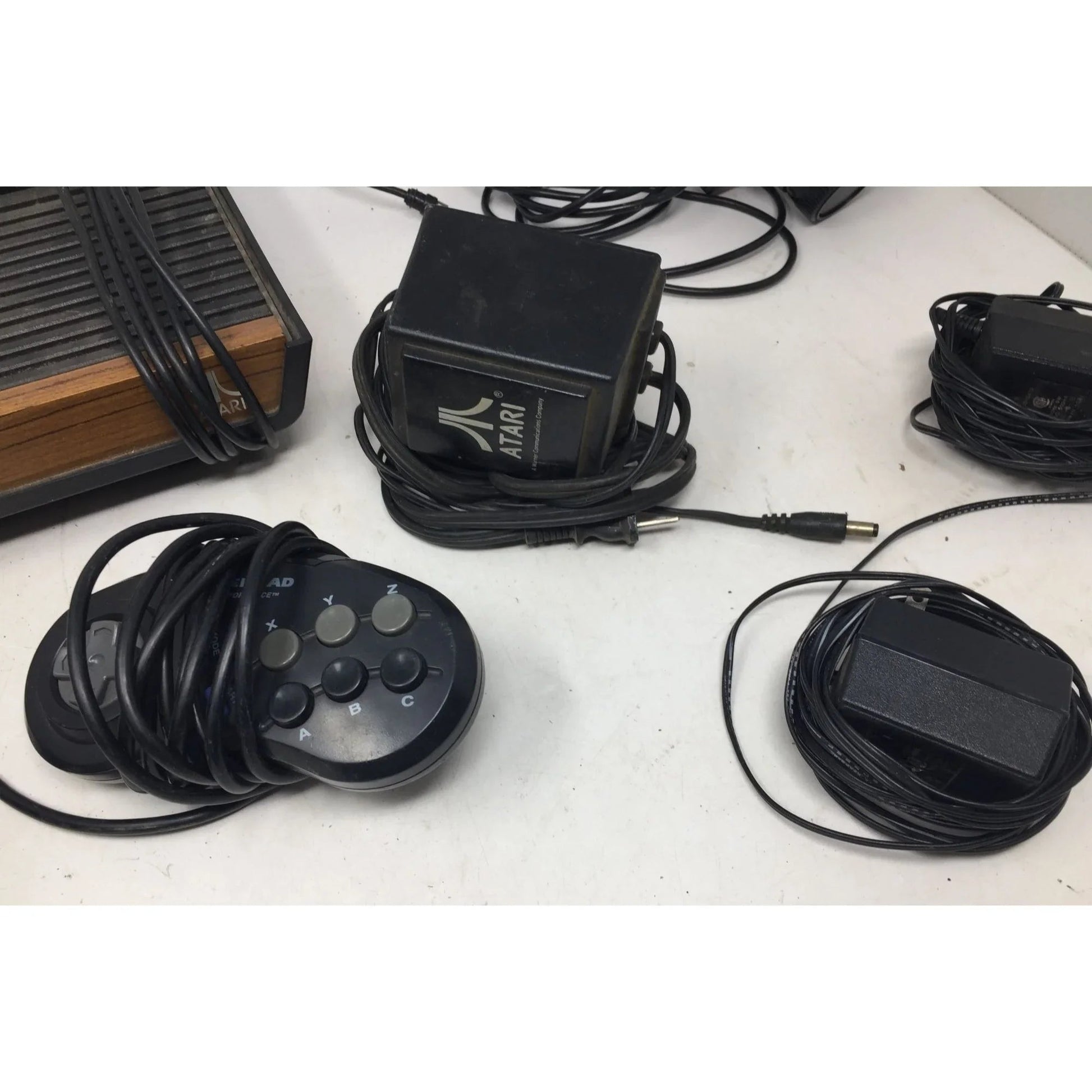 Vintage Atari Video Computer System Bundle with Power Supplies & Remotes - atari - Games - A+ Stuff