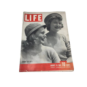 Vintage August 24, 1942 LIFE Magazine