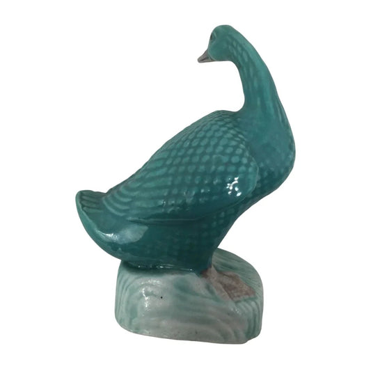 Vintage Beautiful Porcelain Blue Bird Figurine - A+ Stuff - Figurines - A+ Stuff