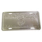 Vintage Black and Silver Capitol Cadillac License Plate - cadillac - Auto Part - A+ Stuff