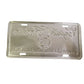 Vintage Black and Silver Capitol Cadillac License Plate - cadillac - Auto Part - A+ Stuff