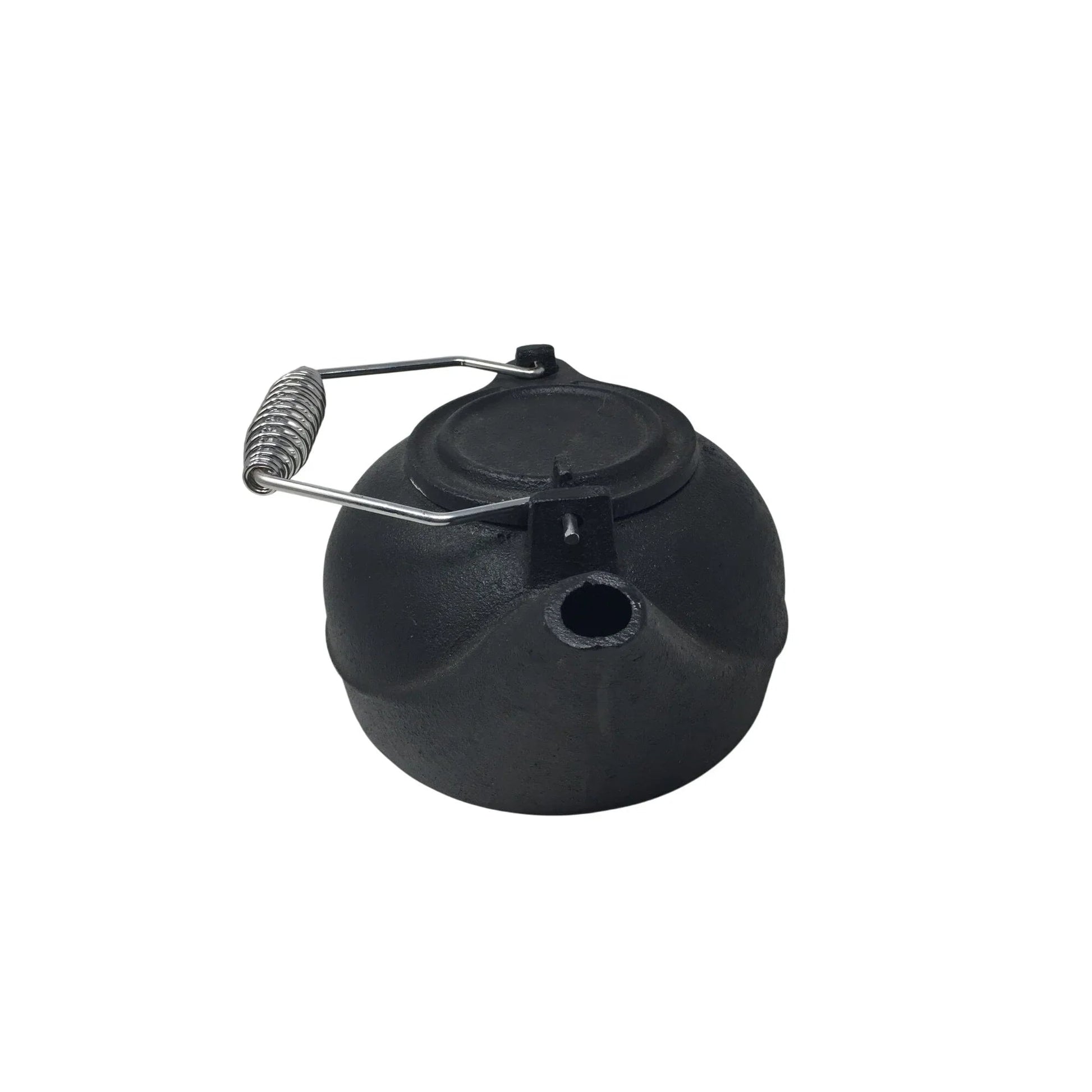Vintage Black Tea Kettle Pot with Silver Handle - A+ Stuff