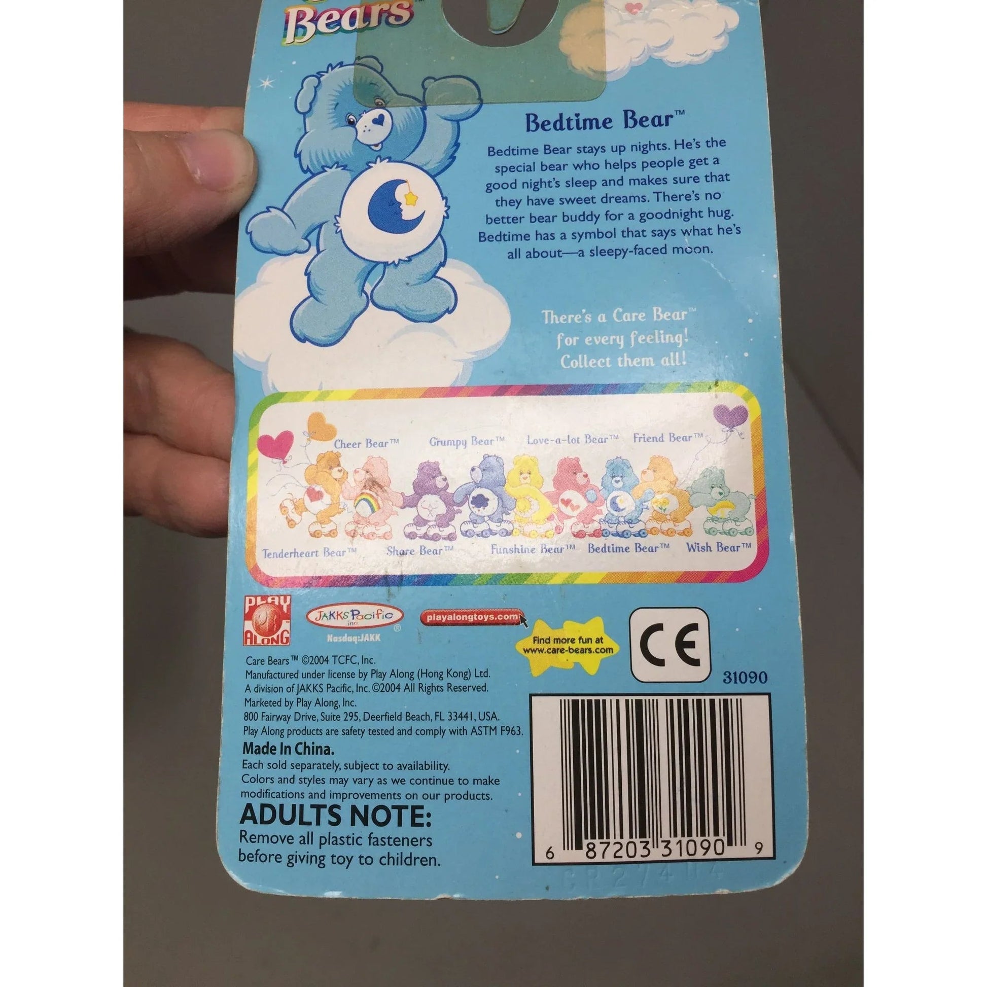Vintage Blue Care Bears ''Bedtime bear'' (For ages 18M+) NEW!! - CARE BEARS - Toys - A+ Stuff
