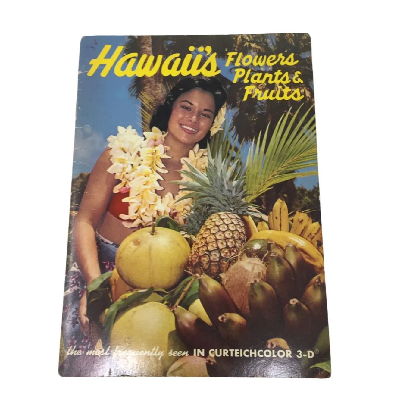 Vintage Book ''Hawaii's Flowers Plants & Fruits'' - A+ Stuff - Books - A+ Stuff