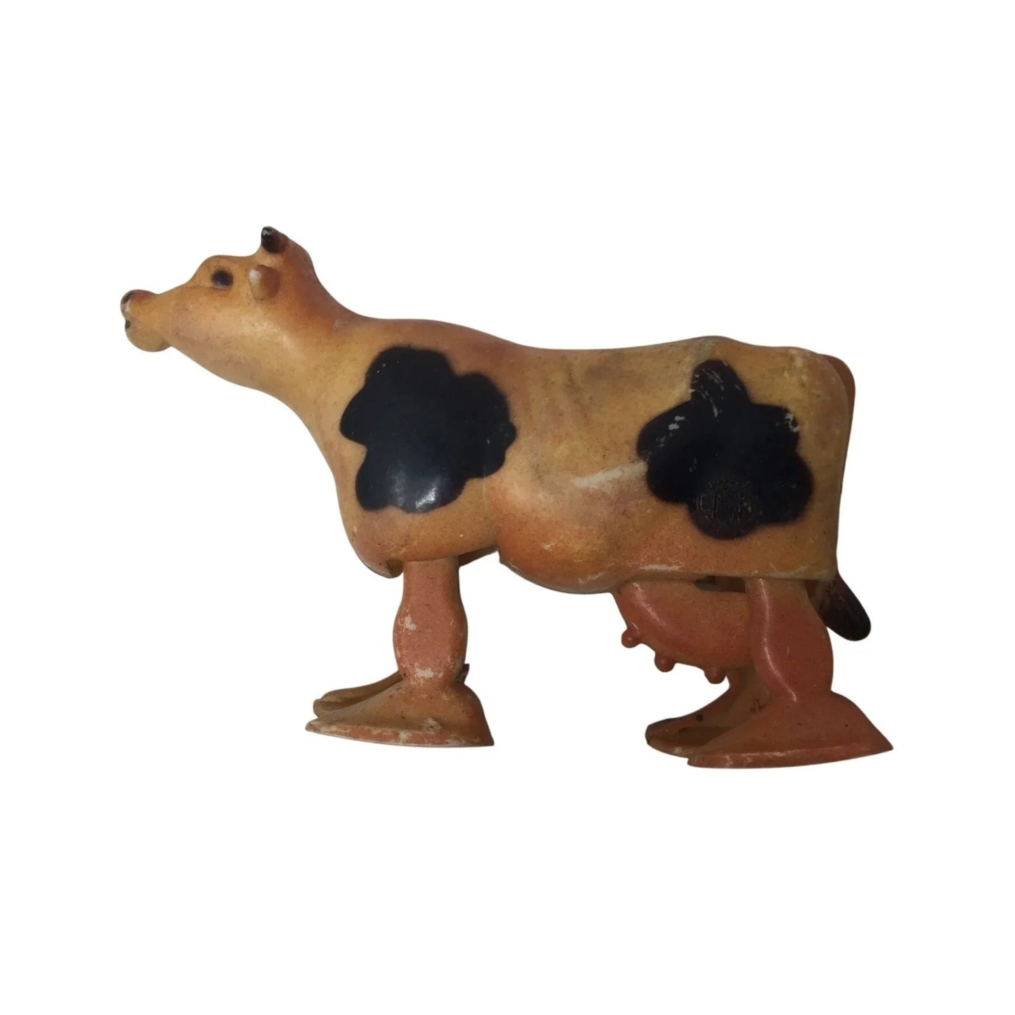 Vintage Bossy The Cow Walking Plastic Cow Farm Animal - A+ Stuff - Toys - A+ Stuff