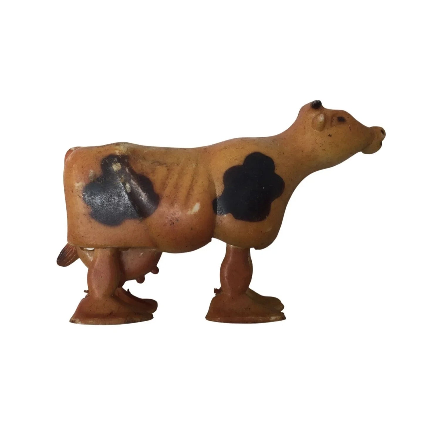 Vintage Bossy The Cow Walking Plastic Cow Farm Animal - A+ Stuff - Toys - A+ Stuff