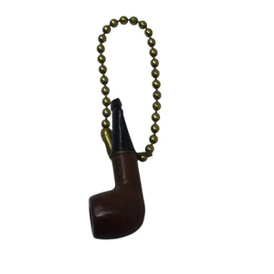 Vintage BRIAR Miniature Brown and Black Key Chain