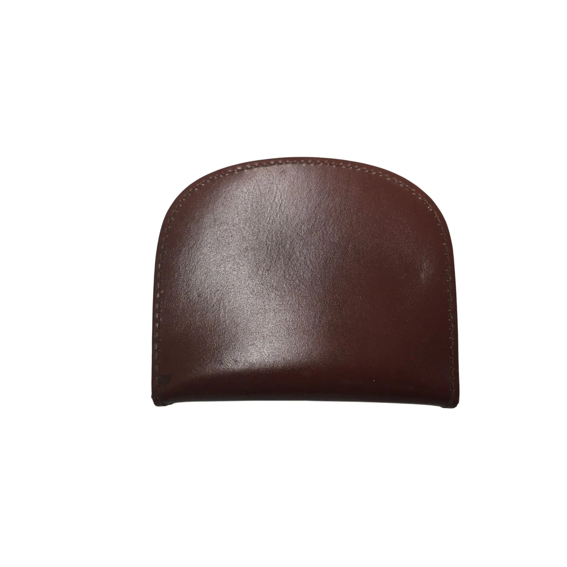 Vintage Brown Small Handy Leather Horseshoe Coin Tray/Purse Wallet - A+ Stuff - Coin Purse - A+ Stuff