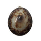 Vintage Brown/White Sea Shell Pendant For Necklace - A+ Stuff - Pendant - A+ Stuff