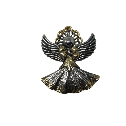 Vintage Bundle of 5 Beautiful Gold Tone Angel Pins - A+ Stuff - pin - A+ Stuff