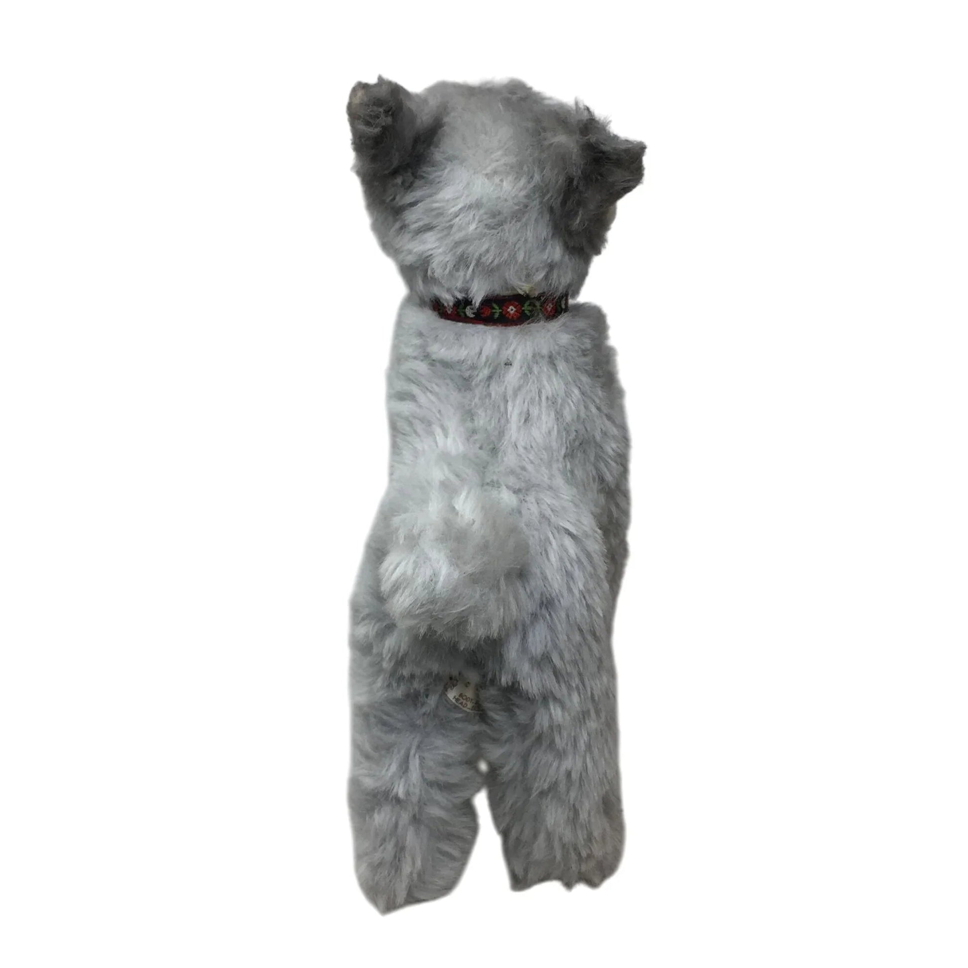 Vintage California Stuffed Toys Plush Gray Puppy Dog Toy - California Stuffed Toysed - Stuffed Animals - A+ Stuff