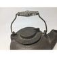 Vintage Cast Iron Teapot/Tea Kettle with Swivel Lid and Metal Silver Handle - A+ Stuff - Coffee Servers & Tea Pots - A+ Stuff