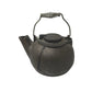 Vintage Cast Iron Teapot/Tea Kettle with Swivel Lid and Metal Silver Handle - A+ Stuff - Coffee Servers & Tea Pots - A+ Stuff