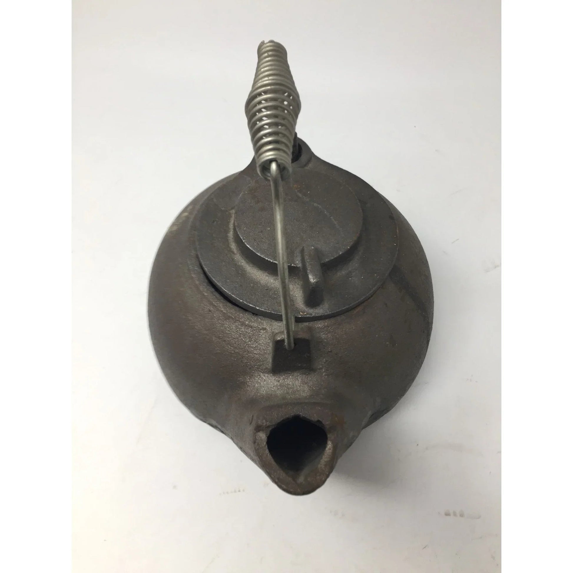 Vintage Cast Iron Teapot/Tea Kettle with Swivel Lid and Metal Silver Handle - A+ Stuff - Coffee Servers & Tea Pots - A+ Stuff