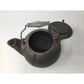Vintage Cast Iron Teapot/Tea Kettle with Swivel Lid and Metal Silver Handle - A+ Stuff - Coffee Servers & Tea Pots - A+ Stuff