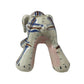 Vintage Ceramic Plaid Puppy Dog Planter/Pot - A+ Stuff - Vaes or Planter - A+ Stuff