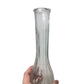Vintage CFG Vertically Ribbed Clear Glass Bud Vase - A+ Stuff - Vase or Holder - A+ Stuff