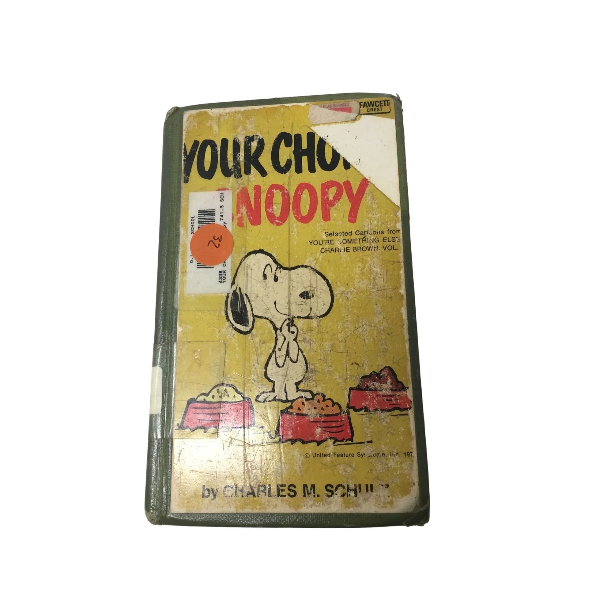 Vintage Charlie Brown Snoopy Peanuts Hardcover Books (7) by Charles Schulz - A+ Stuff
