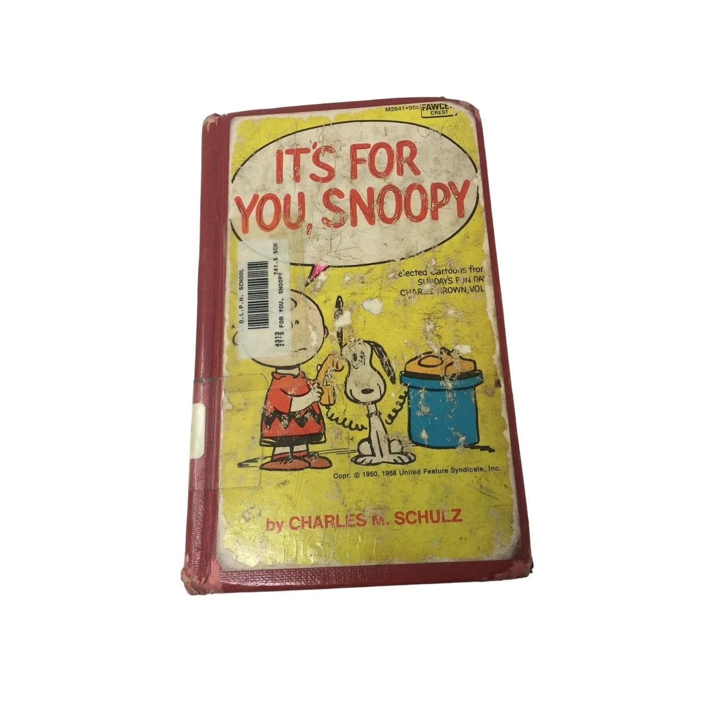 Vintage Charlie Brown Snoopy Peanuts Hardcover Books (7) by Charles Schulz - A+ Stuff
