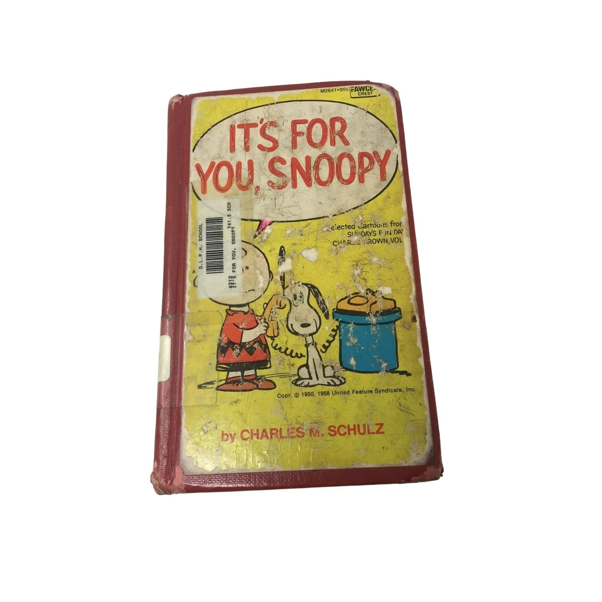 Vintage Charlie Brown Snoopy Peanuts Hardcover Books (7) by Charles Schulz - A+ Stuff