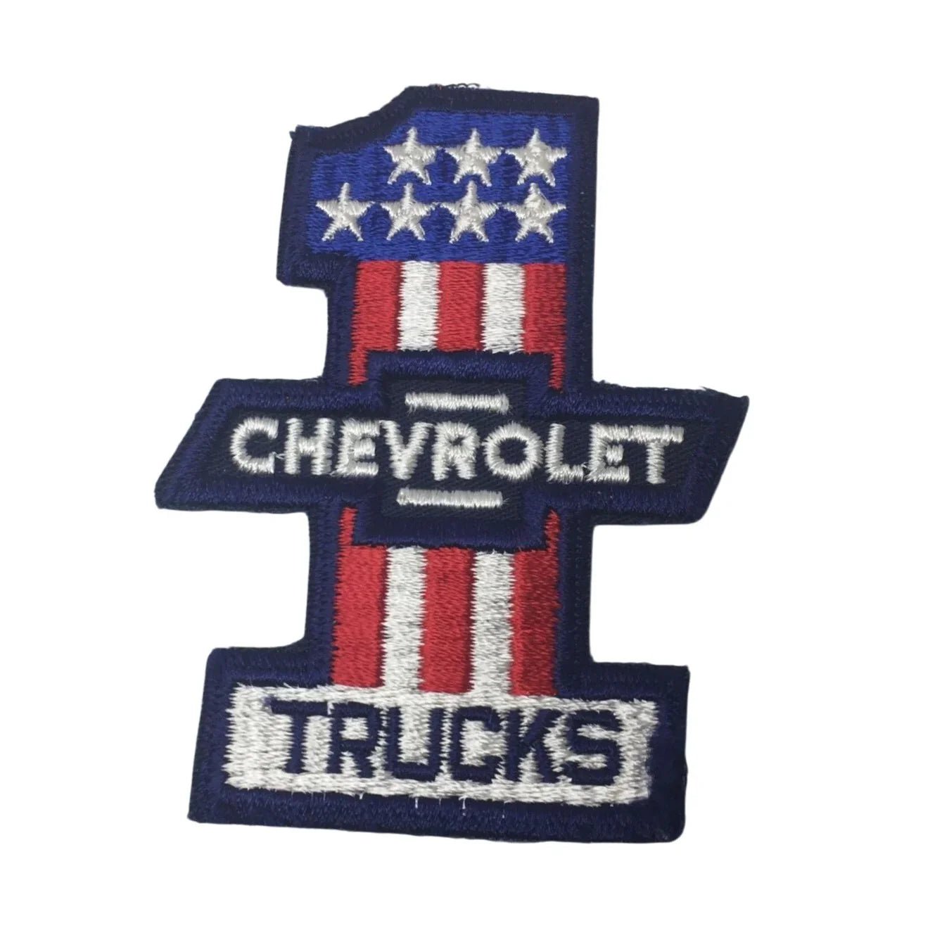 Vintage Chevrolet Trucks Number One (1) Embroidered Patch - A+ Stuff - Collectibles - A+ Stuff