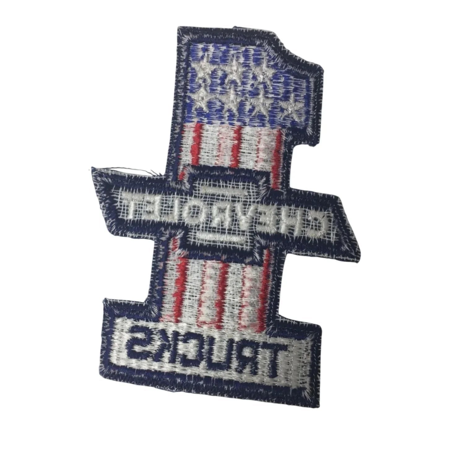Vintage Chevrolet Trucks Number One (1) Embroidered Patch - A+ Stuff - Collectibles - A+ Stuff