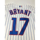 Vintage Chicago Cubs Kris Bryant 17 White and Blue Striped Button Jersey Size 2XL - majestic - Shirts & Tops - A+ Stuff