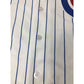 Vintage Chicago Cubs Kris Bryant 17 White and Blue Striped Button Jersey Size 2XL - majestic - Shirts & Tops - A+ Stuff
