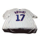 Vintage Chicago Cubs Kris Bryant 17 White and Blue Striped Button Jersey Size 2XL - majestic - Shirts & Tops - A+ Stuff