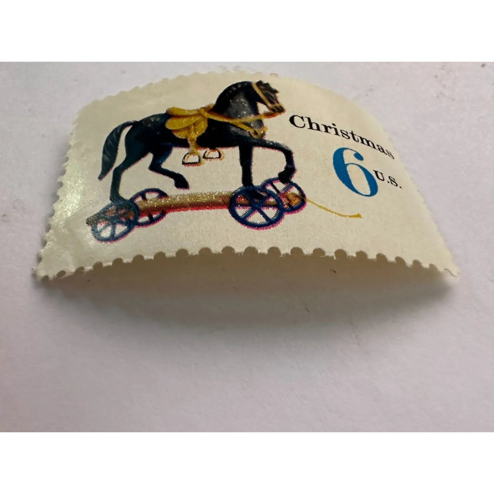 VINTAGE CHRISTMAS 6 CENT POSTAGE STAMP - A+ Stuff - Stamp - A+ Stuff