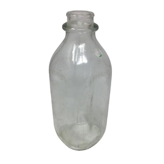 Vintage Clear Glass 1 Quart Milk Jug/Bottle (25 78 on the bottom) - A+ Stuff