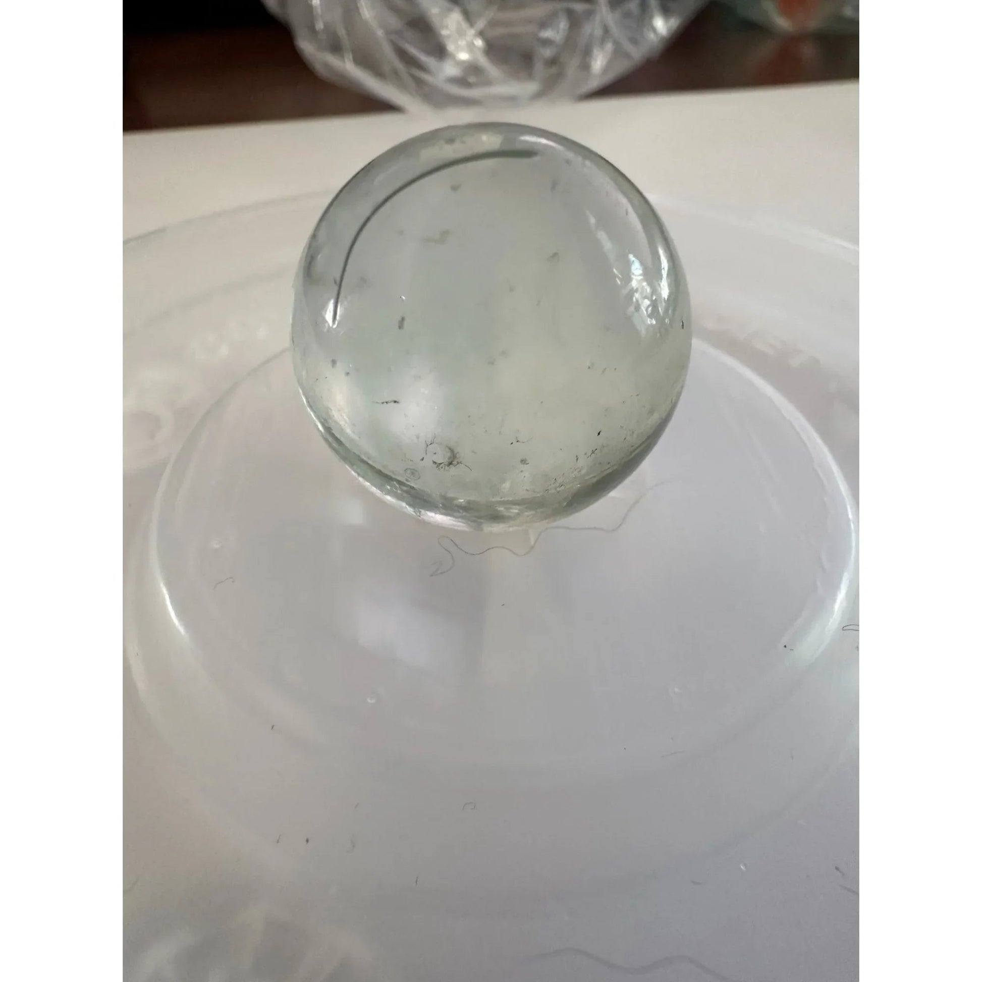 Vintage Clear Glass Shooter Marbles (3) - A+ Stuff - Collectibles - A+ Stuff