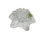 Vintage Clear Glass Star Taper Candlestick Holder - A+ Stuff - Candle Holders - A+ Stuff