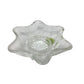 Vintage Clear Glass Star Taper Candlestick Holder - A+ Stuff - Candle Holders - A+ Stuff
