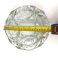 Vintage Clear Pressed Glass Set of Two - unbranded - A+ Stuff
