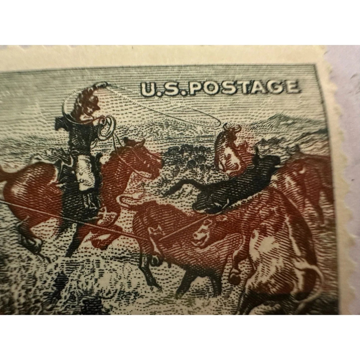 Vintage Collectible C. M. Russell American Artist 5 Cent U.S. Postage Stamp - A+ Stuff - Stamp - A+ Stuff