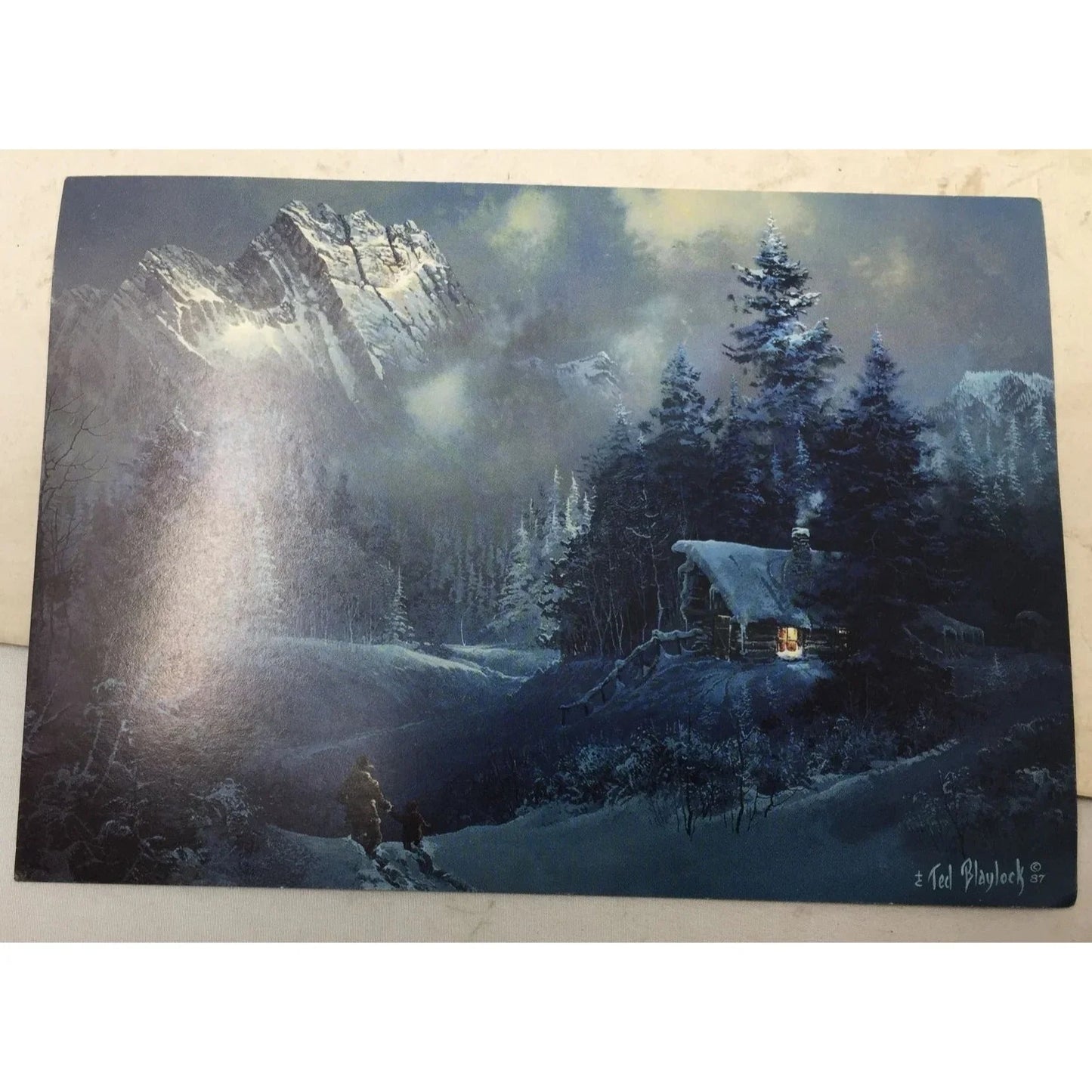 Vintage Collectible Card "Almost Home" Ted Blaylock - A+ Stuff - Collectibles - A+ Stuff
