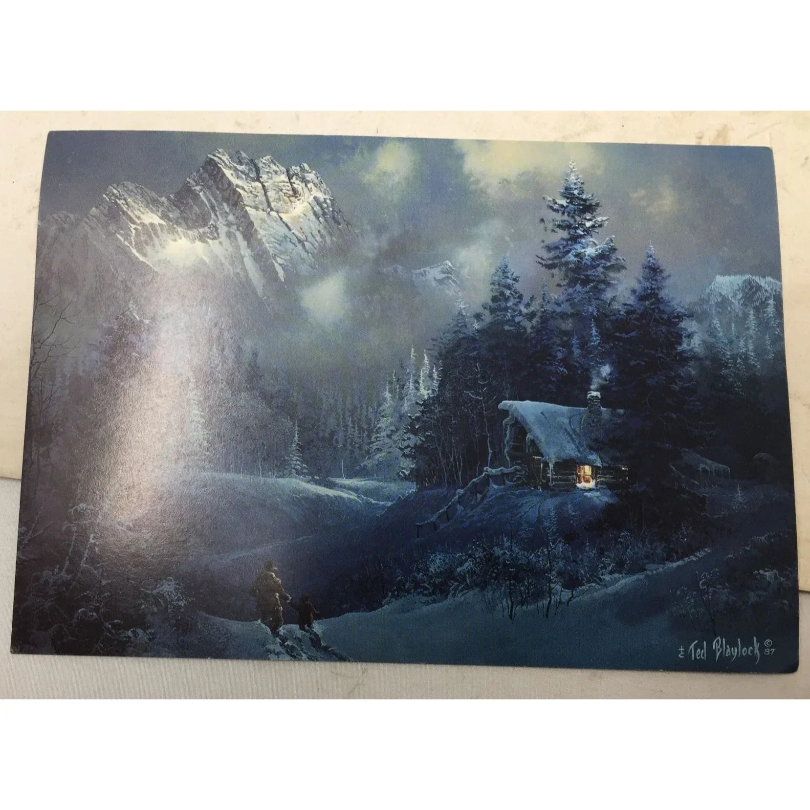 Vintage Collectible Card "Almost Home" Ted Blaylock - A+ Stuff - Collectibles - A+ Stuff