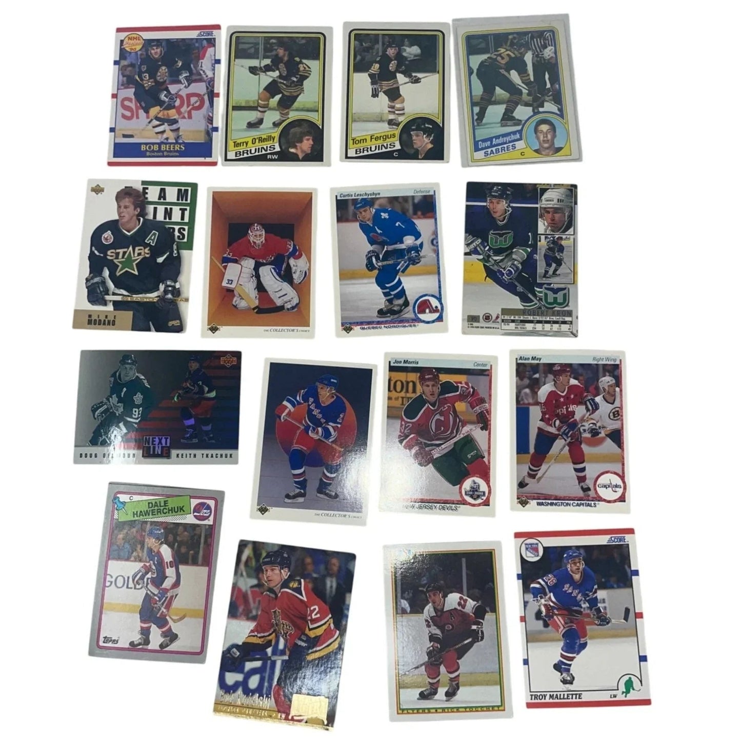 VINTAGE COLLECTIBLE HOCKEY SPORTS CARDS (16) - A+ Stuff - Collectible Trading Cards - A+ Stuff