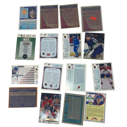 VINTAGE COLLECTIBLE HOCKEY SPORTS CARDS (16) - A+ Stuff - Collectible Trading Cards - A+ Stuff