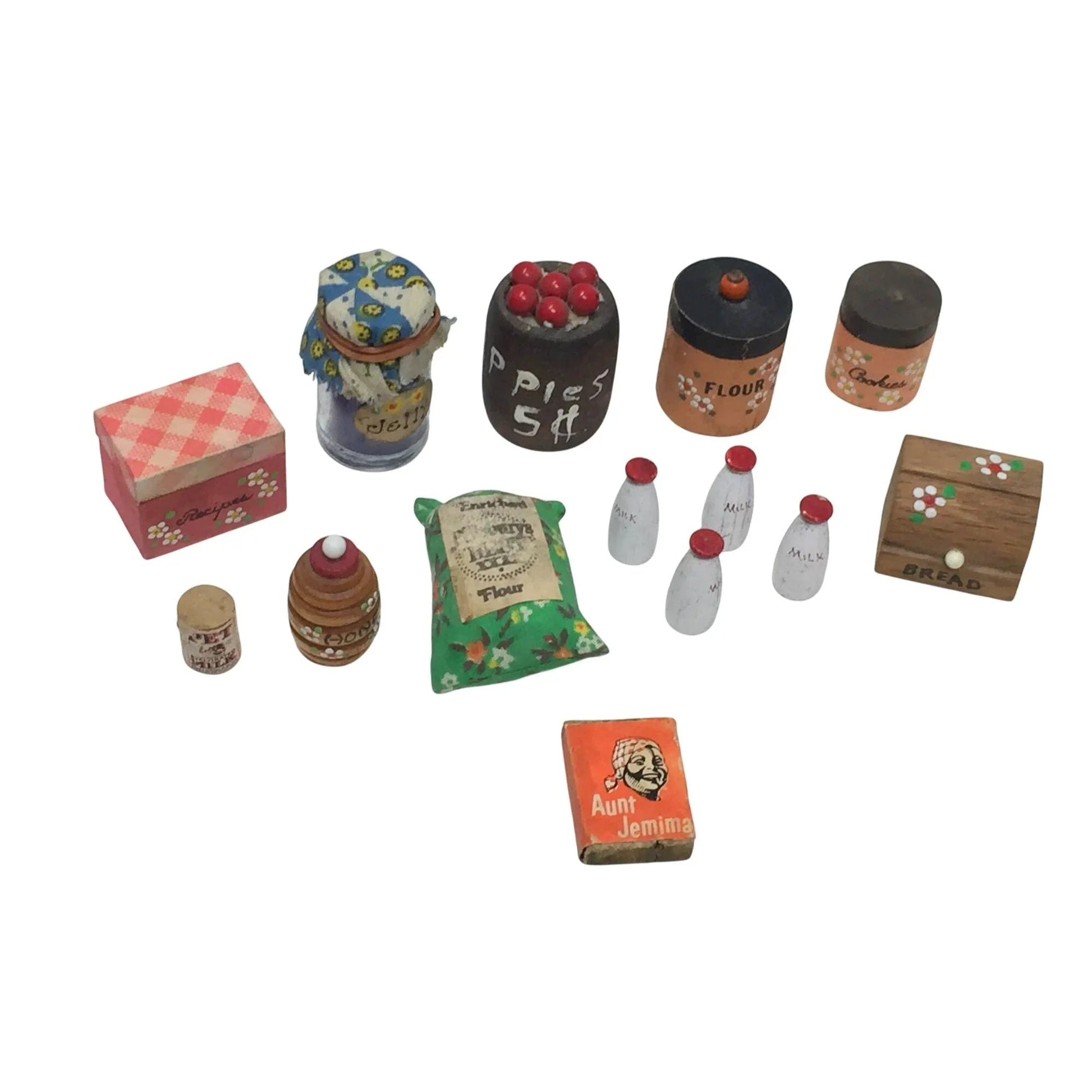 Vintage Collectible Miniature Dollhouse Kitchen Food Items - A+ Stuff - Collectibles - A+ Stuff