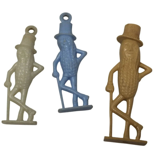 Vintage Collectible Planters Mr Peanut Plastic Figurines/Charms - A+ Stuff - Collectibles - A+ Stuff