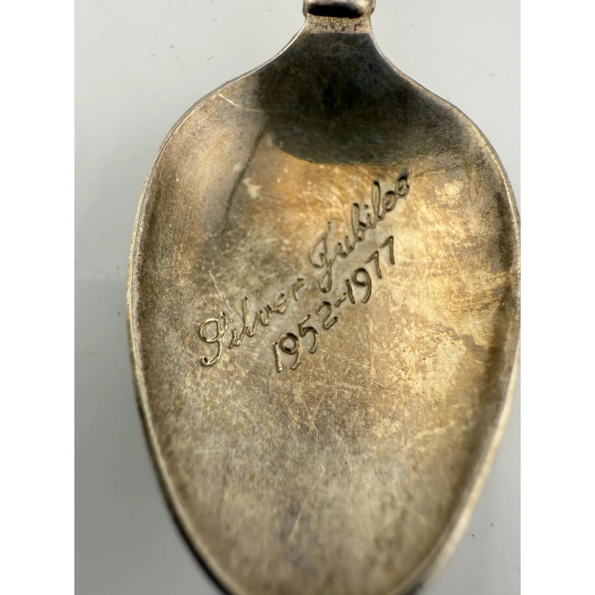 Vintage Collectible Spoon - Marked ''Silver Jubilee 1952 - 1977'' - A+ Stuff - Spoons - A+ Stuff