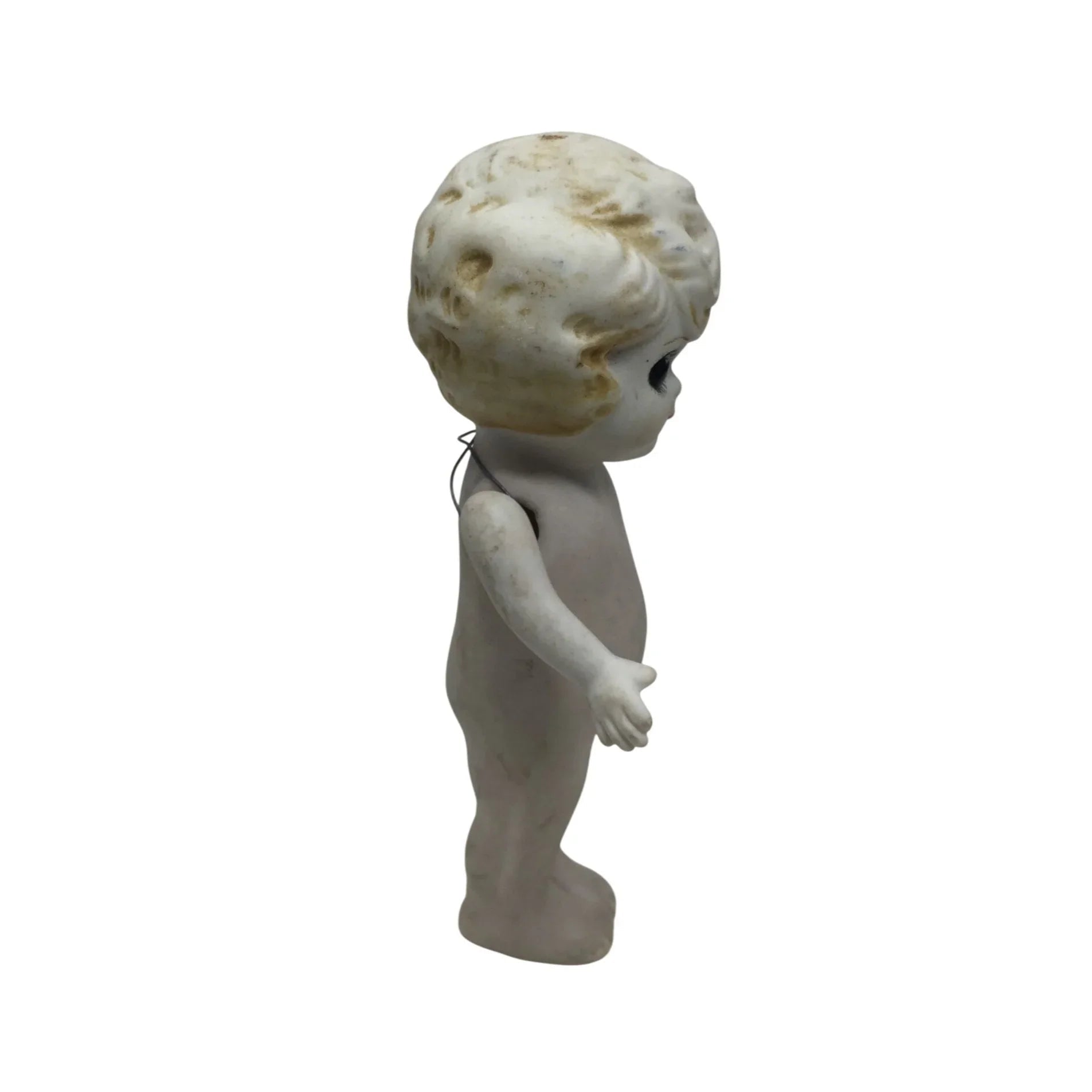 Vintage Collectible White Porcelain Kewpie Doll - Made In Japan - A+ Stuff - Dolls - A+ Stuff